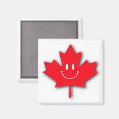 素晴らしいカナダの一日を過ごす マグネット (正面/裏面)