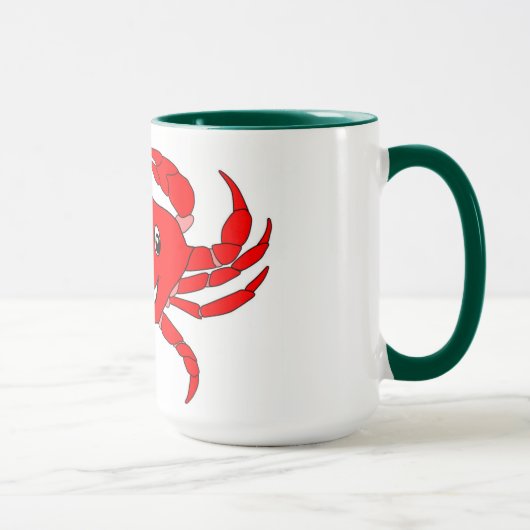 素晴らしいカニのギアのマグ- 15のoz. マグカップ (右)