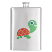 素晴らしいカメ フラスク (正面)