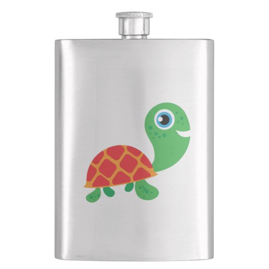 素晴らしいカメ フラスク (正面)