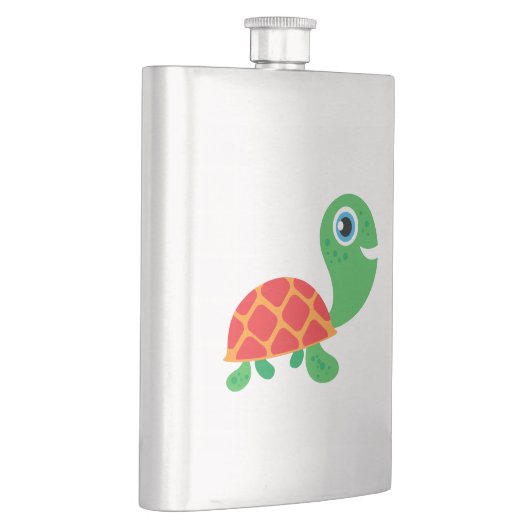 素晴らしいカメ フラスク (右)