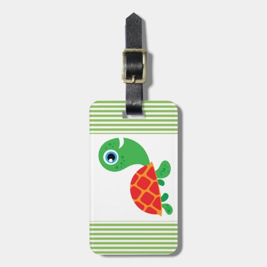 素晴らしいカメ ラゲッジタグ (正面縦)