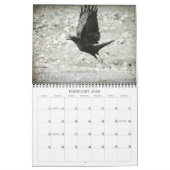 素晴らしいカラスの写真撮影のカレンダー カレンダー (2月 2026)