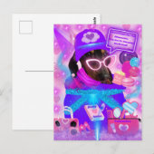 素晴らしいガールフレンドのはがき ポストカード (正面/裏面)