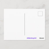 素晴らしいガールフレンドのはがき ポストカード (裏面)