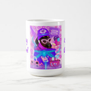 素晴らしいガールフレンドのドキシーコーヒーマグ モーフィングマグカップ