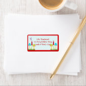 素晴らしいキノコのラベル ラベル (インサイチュ)