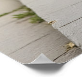 素晴らしいキャットスケートボードアートプリント ポスター (角)