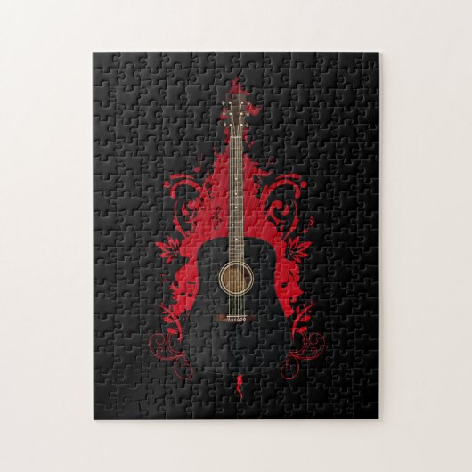 素晴らしいギター ジグソーパズル (縦)