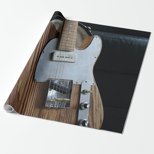 素晴らしいギター ラッピングペーパー (アンロールド)