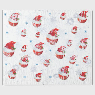 素晴らしいクリスマスのトマトの紙 ラッピングペーパー