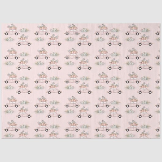 素晴らしいクリスマスパステルズカー 薄葉紙 (正面)