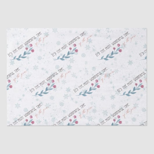 素晴らしいクリスマスパステル 薄葉紙 (正面)