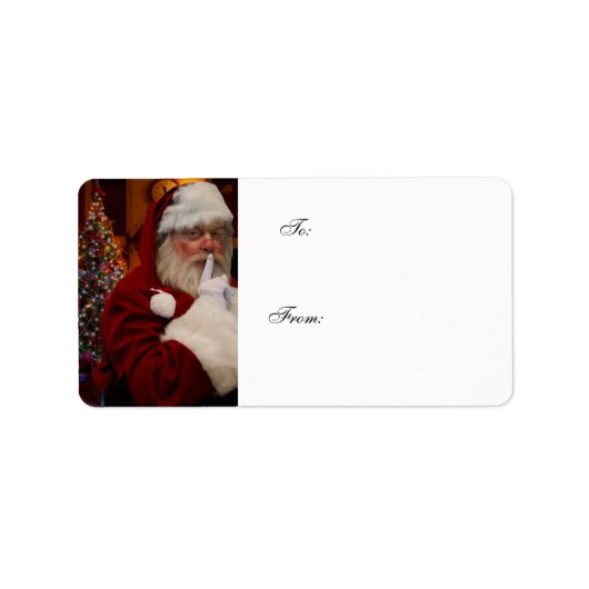 素晴らしいクリスマスプレゼントのラベル ラベル (正面)