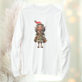 素晴らしいクリスマス小妖精や小人メンズティー Tシャツ