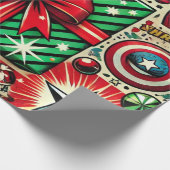 素晴らしいクリスマス ラッピングペーパー (角)