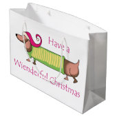 素晴らしいクリスマス ラージペーパーバッグ (裏面アングル)