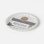 素晴らしいクールドゥドボーイズ誕生日紙プレート ペーパープレート (アングル)