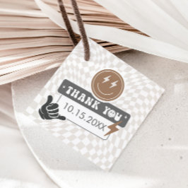 素晴らしいクールド | ボーイズレトロスケーター誕生日の好意 フェイバータグ