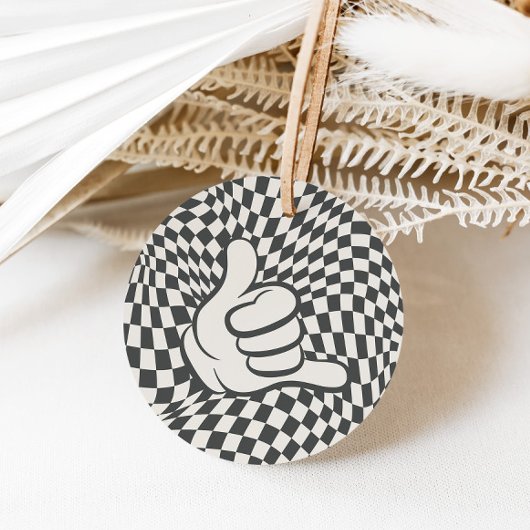 素晴らしいクールド | ボーイズレトロスケーター誕生日 フェイバータグ