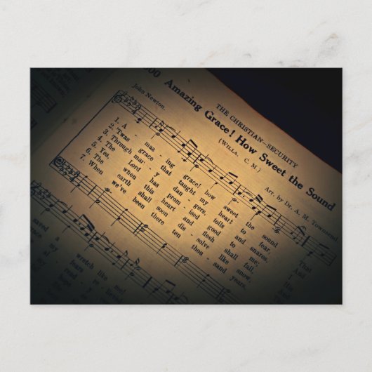 素晴らしいグレイスポストカード ポストカード (正面)