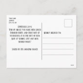 素晴らしいグレースフローラはがき シーズンポストカード (裏面)