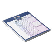 素晴らしいグレースフローラデイプランナー ノートパッド (アングル)