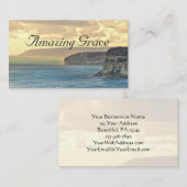 素晴らしいグレース海ビューサンセット 名刺 (正面/裏面)