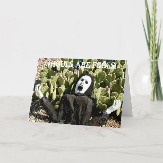 素晴らしいグールカード カード (正面)