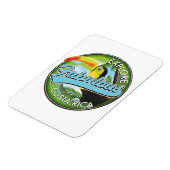 素晴らしいコスタリカのロゴを探る マグネット (左側)