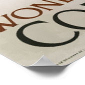 素晴らしいコペンハーゲンヴィンテージ旅行ポスター ポスター (角)