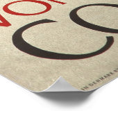 素晴らしいコペンハーゲンヴィンテージ旅行ポスター ポスター (角)