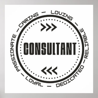 素晴らしいコンサルタント ポスター