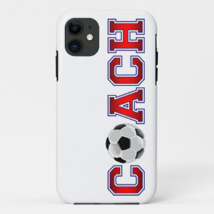 素晴らしいコーチのサッカーの記章のiPhone 5の場合 iPhone 11 ケース