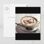 素晴らしいコーヒーの写真 ポストカード (正面/裏面)