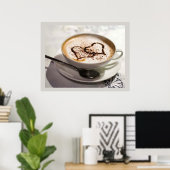 素晴らしいコーヒーフォトポスター ポスター (ホームオフィス)