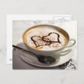 素晴らしいコーヒー写真 ポストカード (正面/裏面)