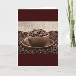 素晴らしいコーヒー カード