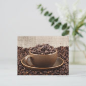 素晴らしいコーヒー ポストカード (スタンド正面)