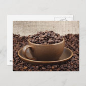 素晴らしいコーヒー ポストカード (正面/裏面)
