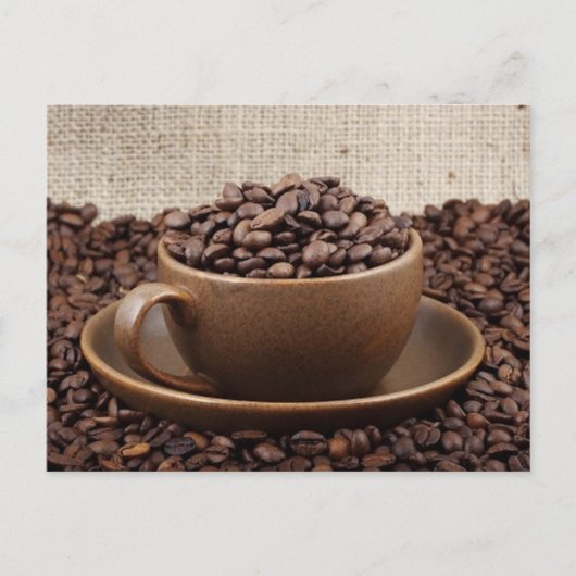 素晴らしいコーヒー ポストカード (正面)