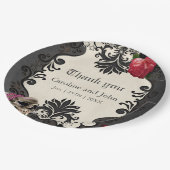 素晴らしいゴシックデザイン ペーパープレート (アングル)