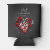 素晴らしいゴシックビクトリアンハート 缶クーラー (正面)