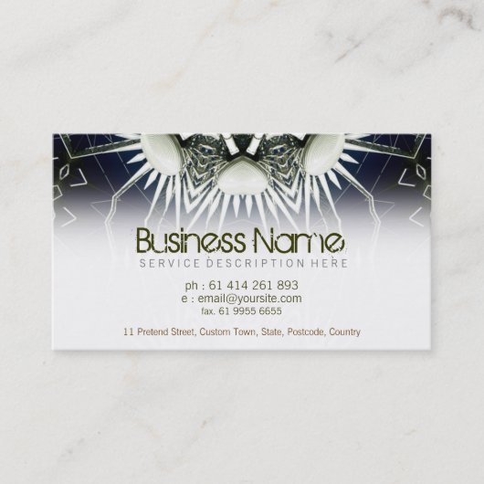 素晴らしいサイエンスフィクション名刺 名刺 (正面)