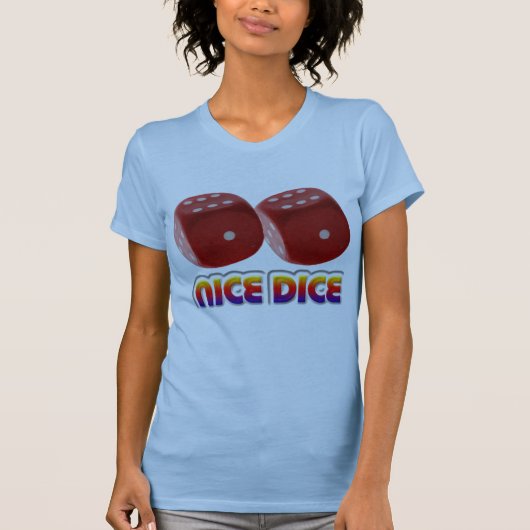 素晴らしいサイコロ Tシャツ (正面)