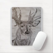 素晴らしいシカ マウスパッド (マウス)