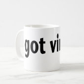 素晴らしいシンプルによって得られるビニールか。 マグ (正面左)