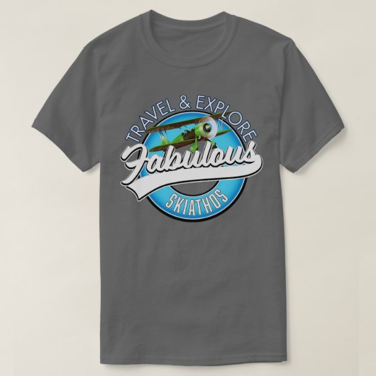 素晴らしいスキアトスを探索する Tシャツ (デザイン正面)