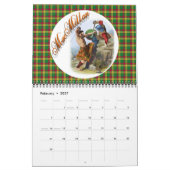 素晴らしいスコットランドの一族 カレンダー (2月 2027)