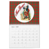 素晴らしいスコットランドの一族 カレンダー (3月 2027)